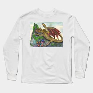 Gold Dragon Long Sleeve T-Shirt